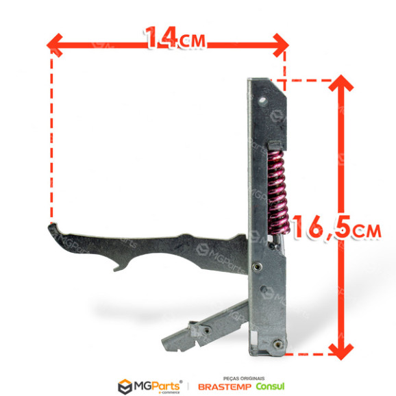 Dimensões Dobradiça Porta Forno Inferior A Gás Fogão Brastemp