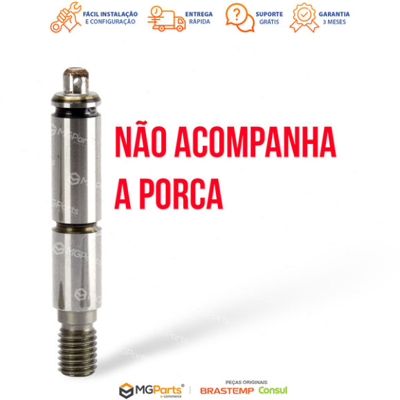 Não acompanha a porca Eixo Direito Motor Secadora Brastemp 326015419 